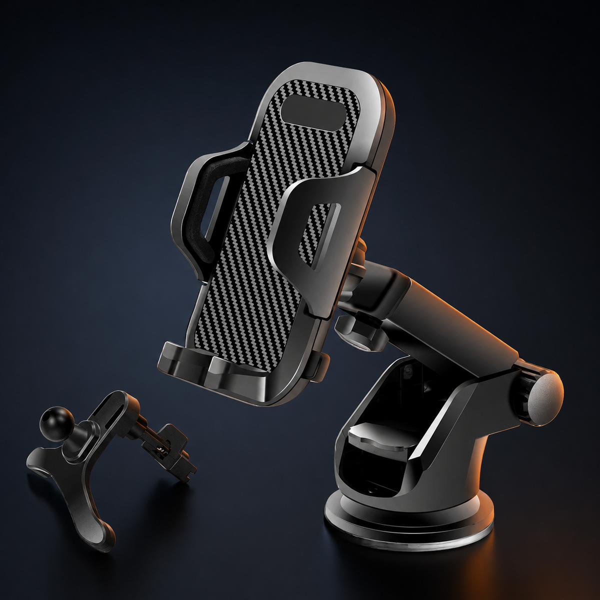RoadNova FlexMount – 360° Car Phone Holder